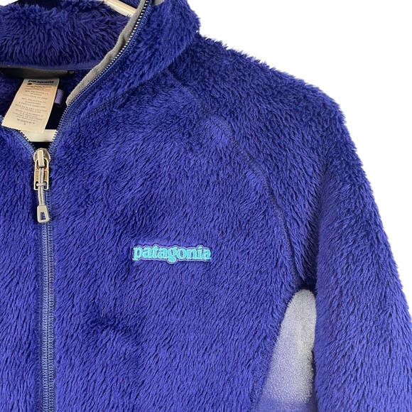 Patagonia R3 Hi-Loft Hoodie Jacket fleece fuzzy fall jacket woman's size small - Picture 2 of 9